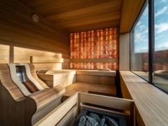 Alpha Wellness Sensations Panoramic sauna, Kuringen